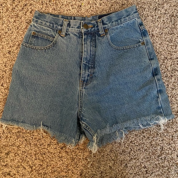 Vintage Eddie Bauer Denim Cut Off Shorts - Picture 1 of 5